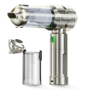SZUK Cordless Mini Vacuum Cleaner - Removable Battery with Flashlight