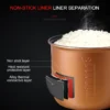 H51f5d27ae7384d71929d977b6b653b98l.webp 12V/24V Mini Car Rice Cooker - 1.6L Portable Food Warmer & Steamer