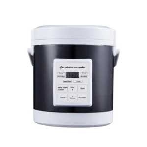 12V/24V Mini Car Rice Cooker - 1.6L Portable Food Warmer & Steamer