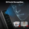 S0c6fc9991bbd4220b8a51f601db8360ae.webp MOES Tuya Smart WiFi Door Lock - Facial & Palm Vein Recognition