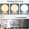 S0cf0cde0b68b4c9e8cf1df9751e3a1e1a.webp MARPOU Smart LED Ceiling Light - Dimmable with Remote Control