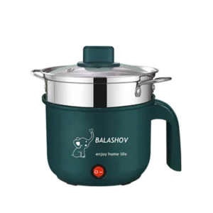 Mini Electric Rice Cooker - Non-Stick Multi-Function Cooking Pot