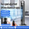 Bladeless Tower Fan, Quiet Operation, Remote Control, for Home Office Use, Floor Standing Air Cooler
