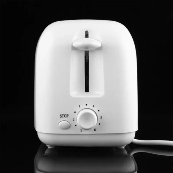 S22974670ac894a69bbeeb6a613ebced4S.webp 2-Slice Slim Toaster - 6 Browning Levels with Long Slot