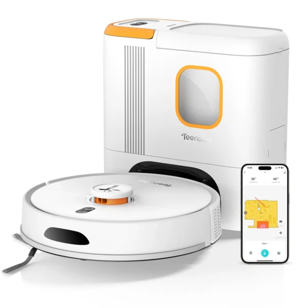 Automatic Robot Vacuum & Mop - Wet & Dry Floor Cleaner