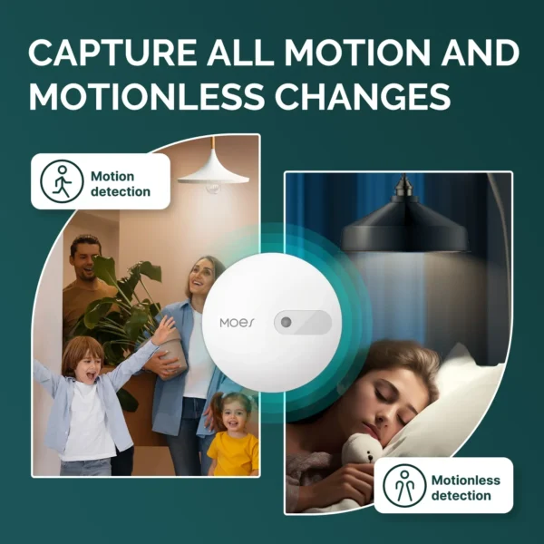 S33b0108131214cf6a917b64ecfc4a14ei.webp MOES Zigbee Human Presence Sensor - Smart Radar Motion Detection
