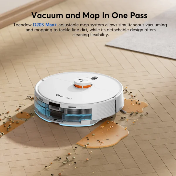 Automatic Robot Vacuum & Mop - Wet & Dry Floor Cleaner