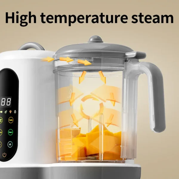 S3ba784a7c1a64bafb41ef27aadee0dc8M.webp Automatic Baby Food Maker - Steamer & Blender