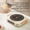 S4382c9b7aa03498c80c141e420f0ac14z.webp 2200W Infrared Ceramic Cooktop - Portable Electric Stove with 11 Heat Levels
