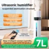 S53f5a2d97e8249e9ae98f3cac37fe45bc.webp 7L Smart Ultrasonic Air Humidifier - Cool Mist Diffuser with Night Light