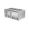 Commercial Stainless Steel Toaster - 4-Slice Automatic Bread Maker