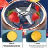 Portable USB Fruit Blender - 6-Blade Personal Juicer Cup