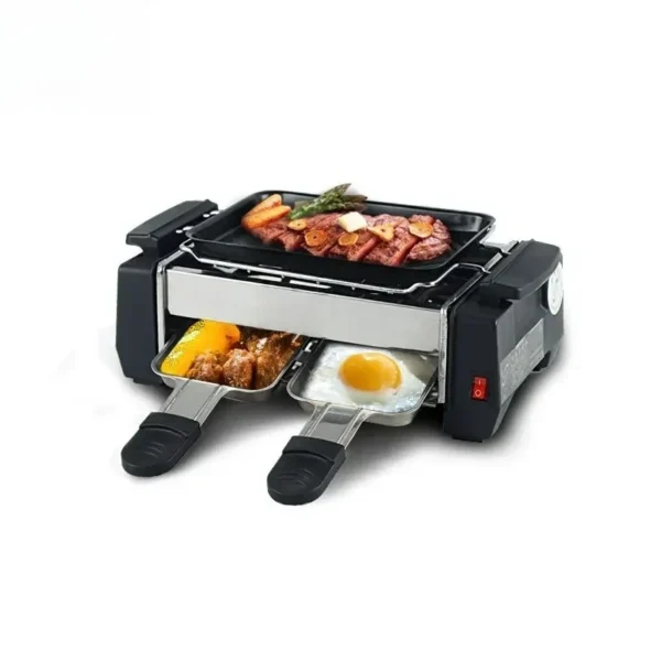 Smoke-Free Electric Grill - Non-Stick Family BBQ Grill