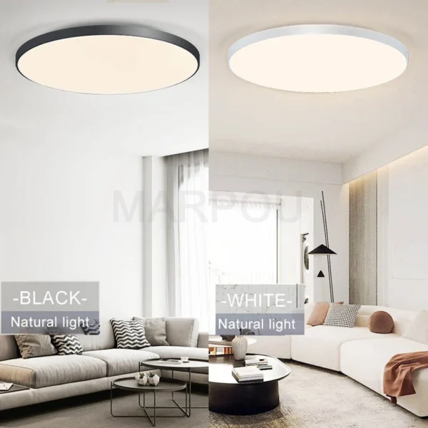 S6f8b91c8dc8145a7a4109f3107c8c62aq.webp MARPOU Smart LED Ceiling Light - Dimmable with Remote Control