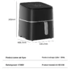 Stainless Steel Air Fryer - Large Capacity Oil-Free Cooker