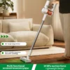 Xiaomi Mijia Cordless Vacuum Cleaner 2 - 24kPa Suction with Dust Display