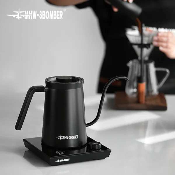 MHW-3BOMBER Smart Electric Gooseneck Kettle - Precise Temperature Control
