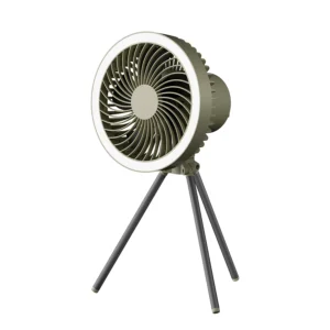 S8cfab8e731da426e8e8305f2fd79c491a.webp 10000mAh Rechargeable Camping Fan - Portable Tent Fan with LED Light & Power Bank
