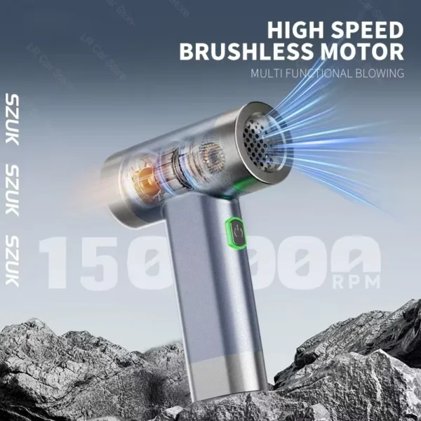 S8e43e00dd7d74c9d930c628dfab82216v.webp 150000RPM Turbo Air Blower - Portable Brushless Cleaning Fan