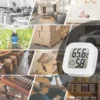 S973a3495515f469b8680c4b74a9555c06.webp Mini Digital Thermometer & Hygrometer - LCD Temperature & Humidity Monitor