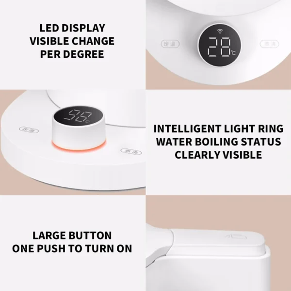 Mijia Smart Electric Kettle 2 Pro - LED Display with Temperature Control