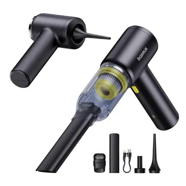 Sa5ab194e34f74fe6911ccd6bee96f4c61.webp Baseus Cordless Car Vacuum Cleaner - Portable Vacuum & Air Blower