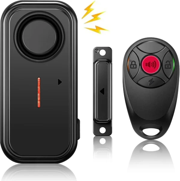 Wireless Outdoor Magnetic Door & Window Alarm - Waterproof Security Sensor