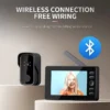 Sabdf94af7f984ed2a58ae4944e73b93aT.webp Smart Wireless Video Doorbell - 1080P HD with Two-Way Audio