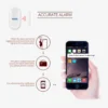 KERUI MC11 Wireless Door & Window Sensor - 433MHz Security Detector