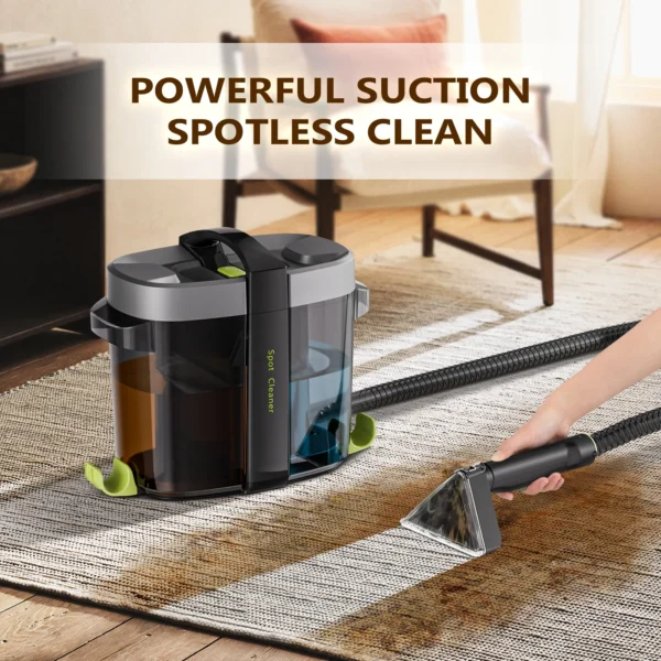 Sbe37ad2a8e77408c823eef28ddbd9aa2A.webp 600W Carpet Cleaner Machine - 16kPa Deep Cleaning Spot Cleaner