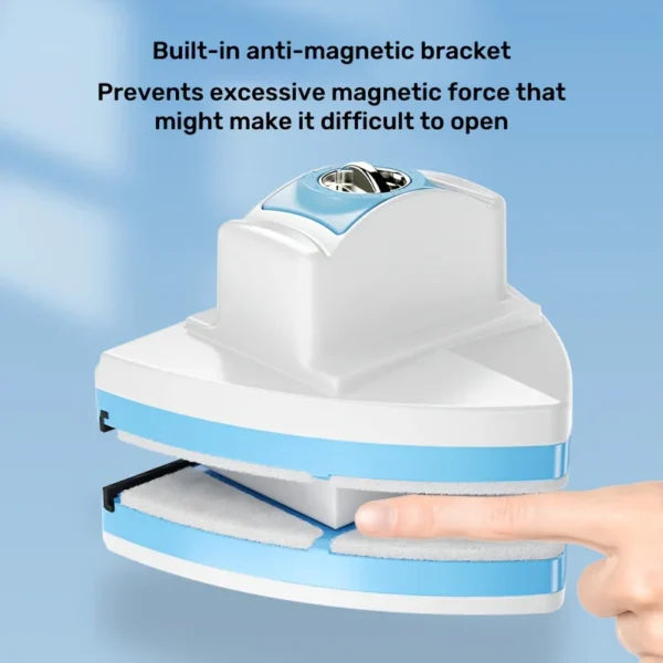 Sc264edf93bab4c739ce553b3b285d332F.webp Adjustable Magnetic Window Glass Cleaner - Double-Sided Cleaning Brush