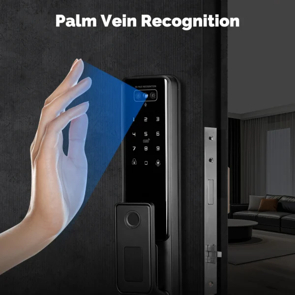 Sc75cb16602c44c5caa527b2d873449d6X.webp MOES Tuya Smart WiFi Door Lock - Facial & Palm Vein Recognition