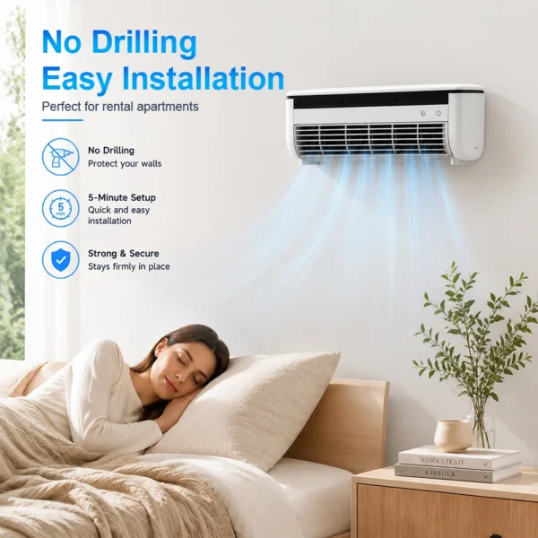SIHAO Portable Air Cooler Fan - Rechargeable Mist Cooling Fan