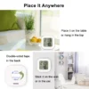 Se7f14014acf34f40a88ab36770f2eaecL.webp Mini Digital Thermometer & Hygrometer - LCD Temperature & Humidity Monitor